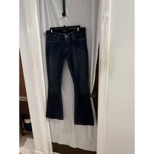 Levi's 524 Jeans Jumior's 9M Too Superlow Flare Stretch Denim Y2K 2000s